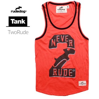 Rudedog เสื้อกล้ามชาย    รุ่น 2 Rude  สีส้ม