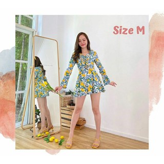 flat2112 juicy me dress (yellow)