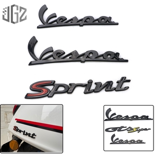 Set Logo Vespa Sprint รุ่นSprint S สติ๊กเกอร์นูน 3D