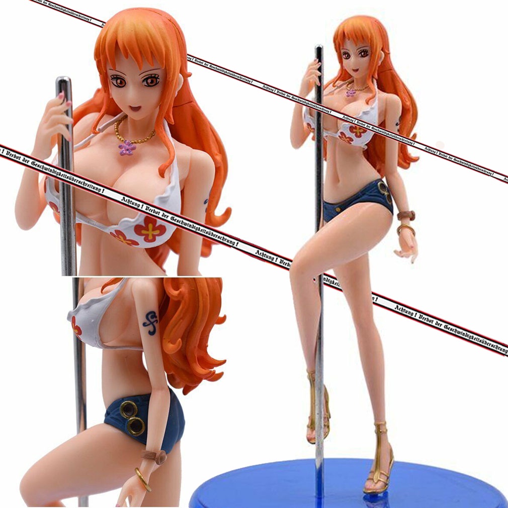 โมเดลวันพีช Nami P.O.P LE New Ver. One Piece นามิ Figure 21cm Straw Hat Pirates Cat Burglar บรรจุอยู