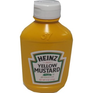 Heinz Yellow Mustard 225g มัสตาร์ดเหลืองอ่อน