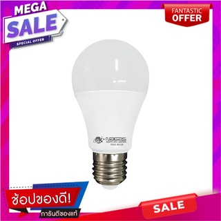 หลอด LED NAGAS SAVE BULB DAYLIGHT 12 วัตต์ สีขาว หลอดไฟ LED LED BULB NAGAS SAVE BULB DAYLIGHT 12W WHITE