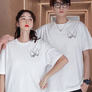 bisa COD kaos standar size PROMISE baju kopel baju pasangan keren art line kaos couple tshirt premium