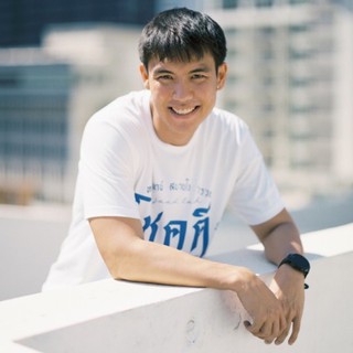 bcNS /เสื้อยืด สกรีนลาย โชคดี!