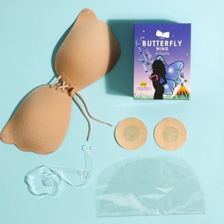 🦋 บราปีกผีเสื้อ รุ่น Butterfly Wing มีไซส์ใหญ่ E F G พร้อมของแถม 3 รายการ โดยบราภูเขาไฟ Butterfly Wing 👙