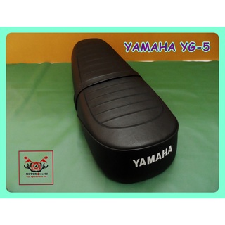 YAMAHA YG5 DOUBLE SEAT COMPLETE "BLACK" // เบาะมอเตอร์ไซค์ สีดำ หนังพีวีซี สินค้าคุณภาพดี