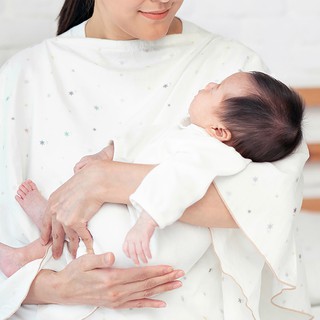 Granny Ben ผ้าคลุมให้นมใยเทนเซล TENCEL™ Muslin Poncho จำนวน 1 ชิ้น