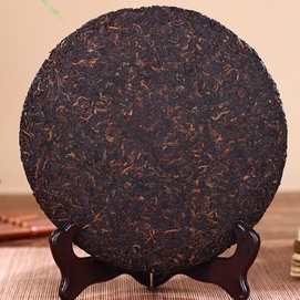 ชายูนนาน Pu'er เก่ามาก 12 ปี（云南普洱茶2009年）357g，Chā yūn nān Pu'er