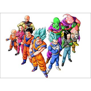 โปสเตอร์ ดราก้อนบอล Dragon Ball การ์ตูน ญี่ปุ่น Poster รูปภาพ ของขวัญ โปสเตอร์สำหรับเด็ก Japan Anime DragonBall