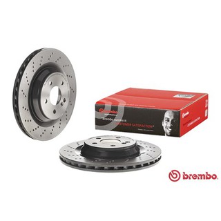 จานเบรคหลัง BENZ SL R230 55AMG 63AMG 600 Kompressor 2001-2012 D09 B842 41 BREMBO