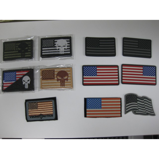 อาร์มธงชาติ USA. PATCH FLAG USA.​ขนาด​2*3 นิ้ว