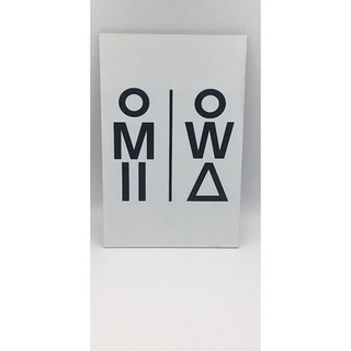 ป้ายห้องน้ำ acrylic พิมพ์สียูวี.รวมชายและหญิง(MEN&amp;WOMEN)