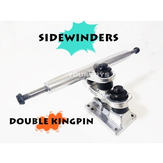 Surf Truck Sidewinder - ทรัค Double Kingpin - Skateboard Surfskate สเก็ตบอร์ด เซิร์ฟสเก็ต (ทรง Gullwing)