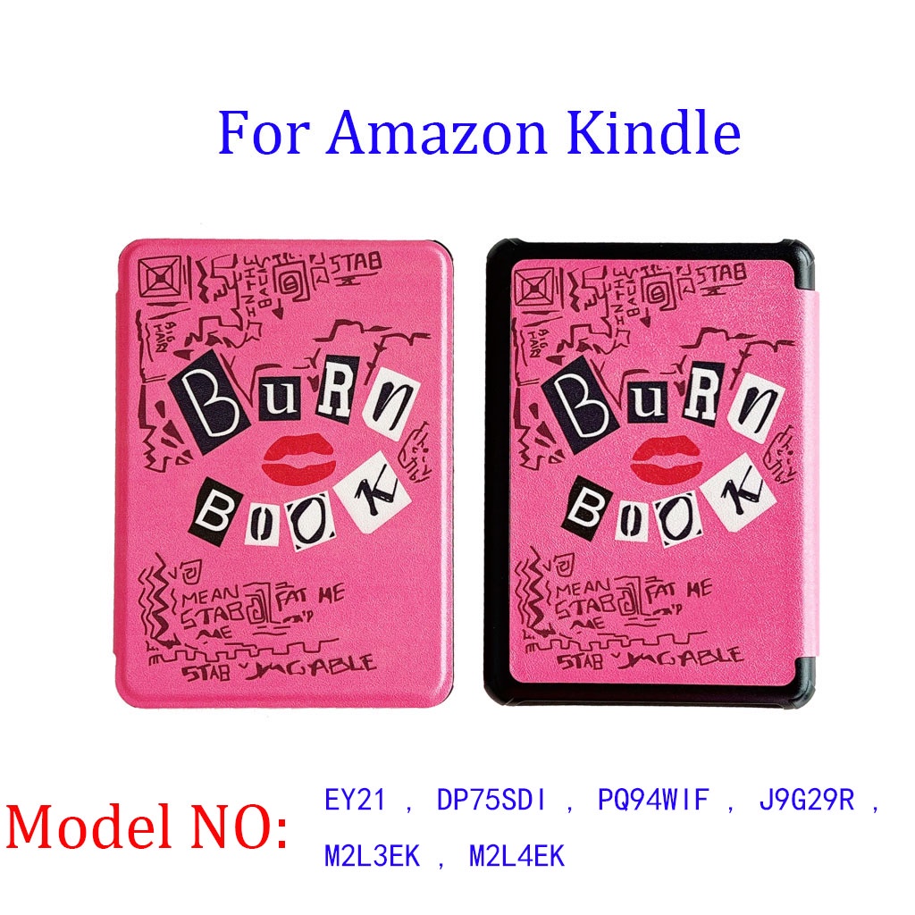 เคสหนัง PU พร้อมสายคล้องข้อมือ สําหรับ Kindle paperwhite 1 2 3 10th 6 นิ้ว Basic 11th 2021 Kindle Basic 11th 2022
