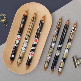 Doraemon Black Gel Pen 6pcs