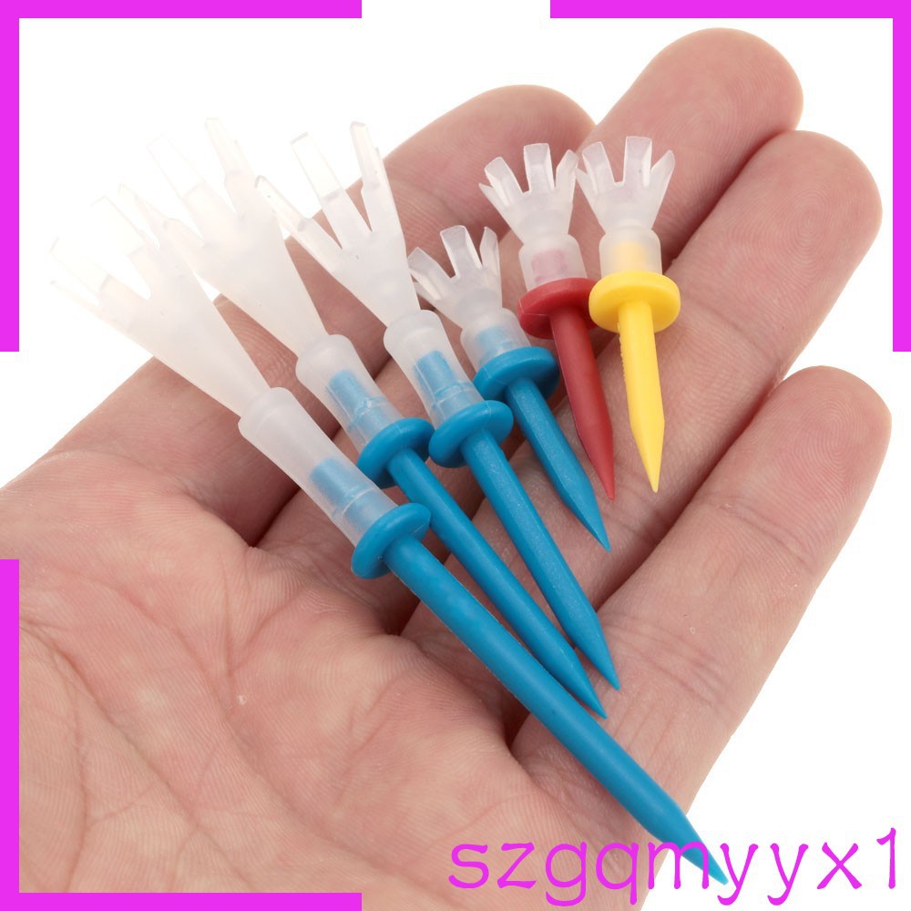 Freeport 16pcs/Box Pro Golf Tee Multicolor Durable Golf Tees Golf ...