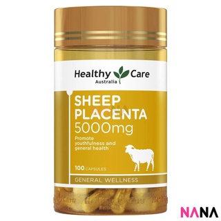 Healthy Care Sheep Placenta 5000mg 100 Capsules (EXP:01 2026)