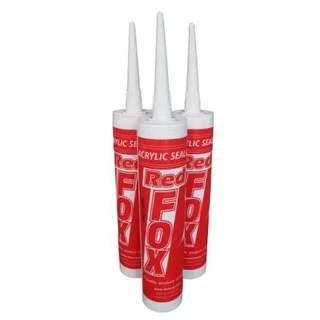 NP-141 กาวซิลิโคน อคีลิค อคิลิค (Acrylic Sealant) Redfox ยาเเนวกระเบื้อง อุดรอยเเตกผนัง ขนาด 430 กรัม ใหญ่