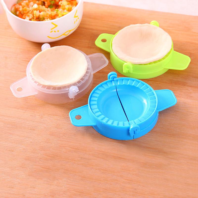 Dumpling Mold Maker Gadgets Dough Ravioli กดทำเครื่องมือครัวแม่พิมพ์