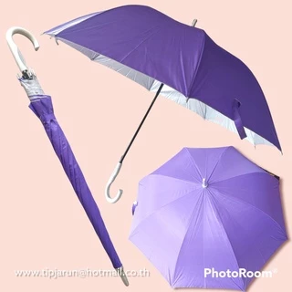 ☂️☔️ร่ม 28 นิ้ว 8 ก้าน สีพื้น ป้องกันUV 100 % สีสันสวย สดใส ( D-0068) 🚚พร้อมส่งค่ะ