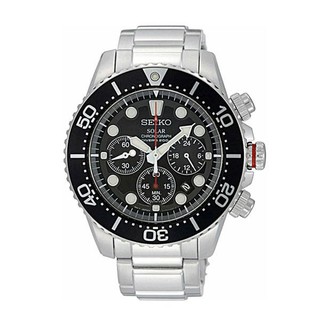 Seiko SOLAR SPORT Chronograph Divers 200 m.  นาฬิกาข้อมือผู้ชาย สายสแตนเลส รุ่น SSC779P1 (ของแท้รับประกันศูนย์)