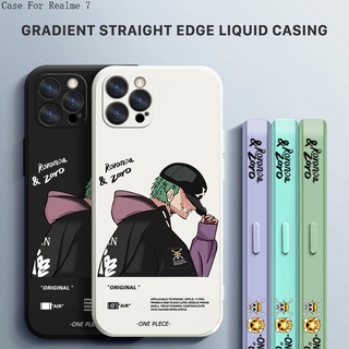 Realme 7 7i Pro C17 Narzo 20 Pro 30A 5G เคสเรียวมี สำหรับ Case Anime Zoro เคส เคสโทรศัพท์ เคสมือถือ