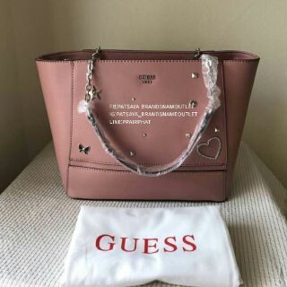 Guess Tote ของแท้ 💯 สายยาวสะพายไหล่เก๋ๆ ใส่ของได้เยอะ