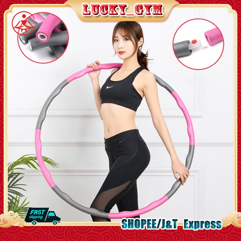 ฮูล่าฮูป Hula Hoop ฮูลาฮูป เครื่องออกกําลังกายลดหน้าท้อง ฮูล่าฮูปลดน้ําหนัก สามารถใช้ได้ทั้งชายและหญ