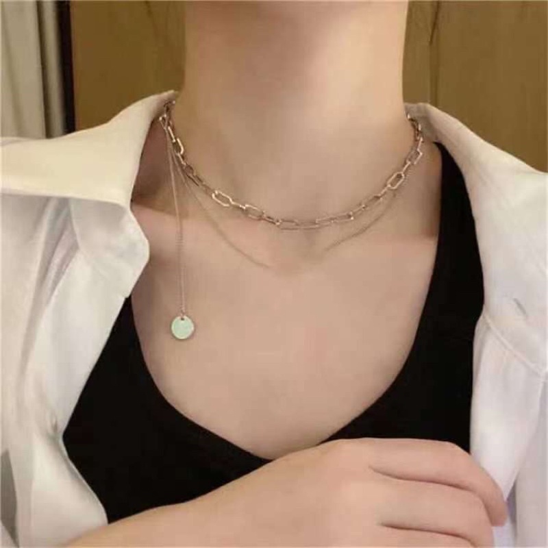 LMB KOREAN SUPER ELEGANT CHAIN NECKLACE