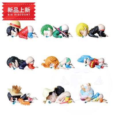 โมเดลวันพีช model one piece figure โมเดล วันพีช ฟิกเกอร์วันพีช ลูฟี่ โซโล ซันจิ อุซ๊อป นามิ บรู๊ค