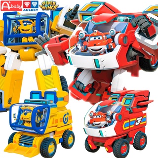 Super Wings Mech Robot 18 ซม AULDEY หุ่นยนต์ฟิกเกอร์ ขนาดใหญ่ของเล่นสําหรับเด็ก