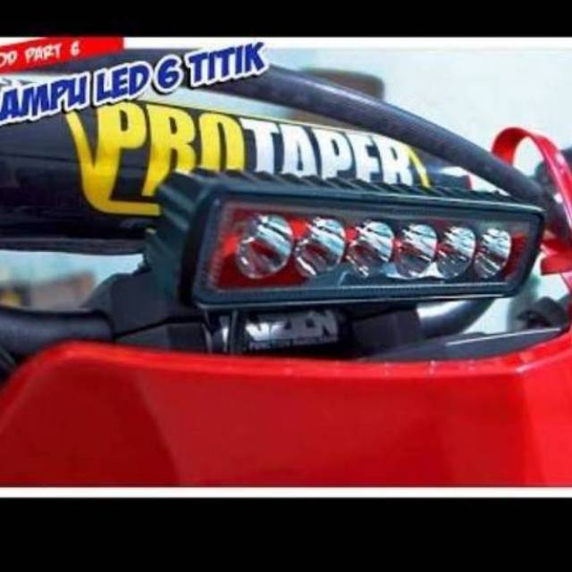 ไฟ LED SUPERMOTO + KLX CRF KTM VIAR GTX 6,10 & 18 EYES MOUNT + KLX HEADLAMP BRACKET CRF HEADLAMP โคมไฟ