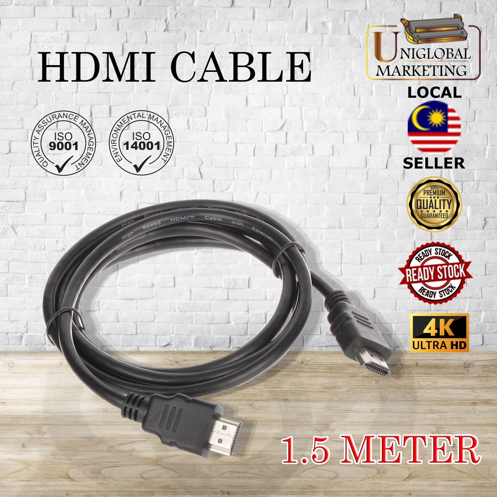 สาย HDMI ความเร็วสูง V1.4 3D Full HD 1080P 4k สาย HDMI ความเร็วสูง V1.4 3D Full HD 1080P