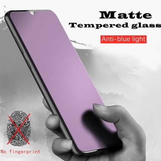 9D Full glue matte tempered glass on For Huawei Nova 7 SE 7i 5T 5i Pro 4 4e 3 3i 2i 2 Lite Frosted screen protector Film Full Cover Glue Coverage Black Edge Frosted Screen Protector No Fingerprint 9H Anti Blue Purple Ligth