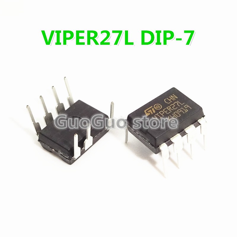 5 ชิ้น VIPER27LN VIPER27L VIPER27 DIP-7 ชิปแหล่งจ่ายไฟสลับ IC