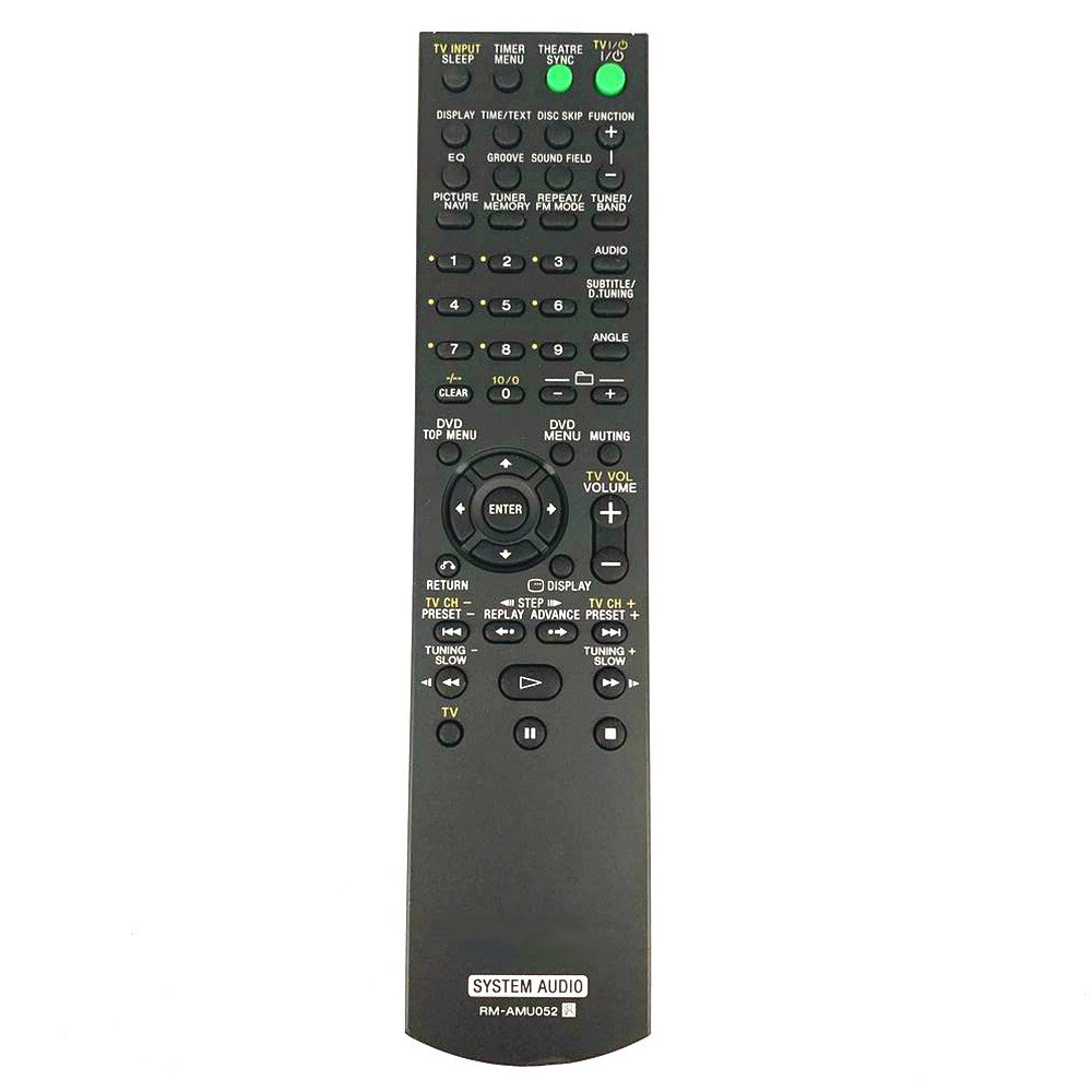 RM-AMU052 รีโมทคอนโทรลใหม่สําหรับระบบเสียง SONY รีโมทคอนโทรล MHC-WZ88D MHC-RV222D HCD-RV222D RV333D 