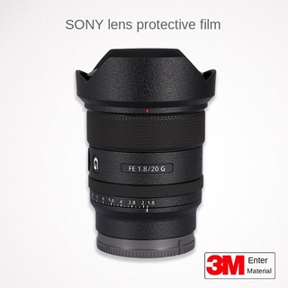 ฟิล์มสติกเกอร์คาร์บอนไฟเบอร์ ลายพราง 3M ป้องกันเลนส์ สําหรับ SONY FE20-1.8G SONY 201.8G