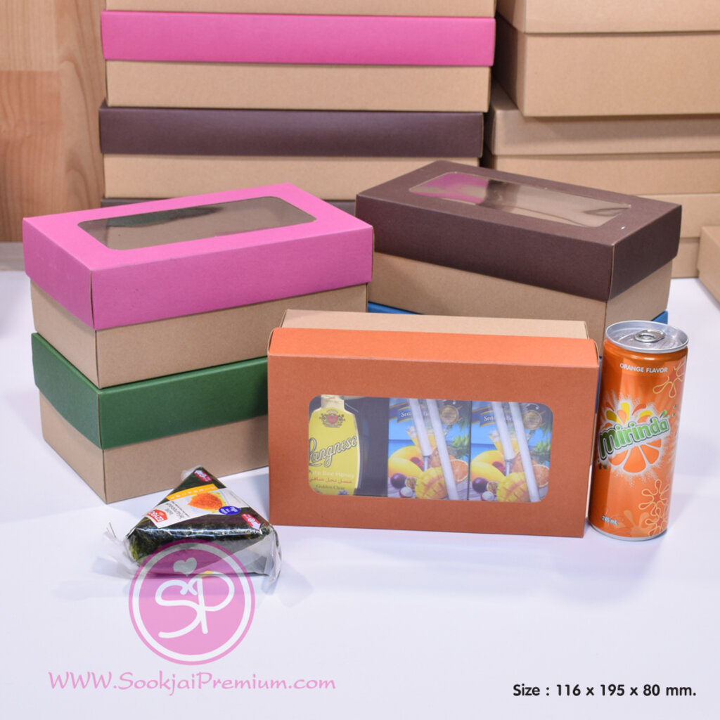 (มีใบกำกับภาษี) (บรรจุ 20 กล่อง) CW1-xx-007 ขนาด 11.6x19.5x8.0 ซม. กล่องฝาครอบ (มีหน้าต่าง)