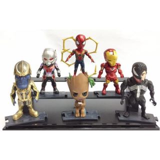 ซุปเปอร์ฮีโร่ โมเดล อเวนเจอร์ คละแบบจำนวน 6 ตัว Marvel super hero Avengers models