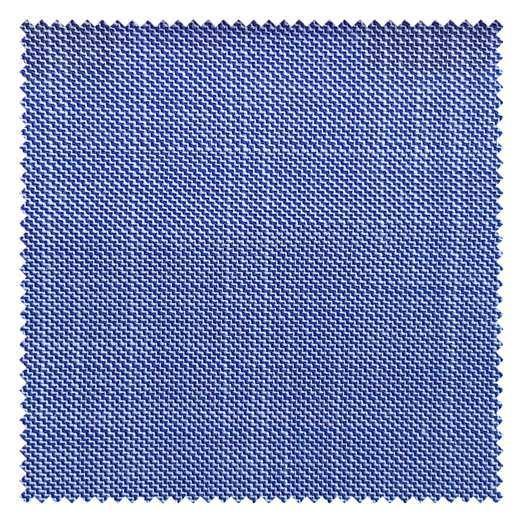 KINGMAN Cashmere Wool Fabric Super Sharkskin BLUE SKY ผ้าตัดชุดสูท สีฟ้า กางเกง ผู้ชาย  ผ้าสูทเมตร ตัดสูท ผ้าตัดสูท
