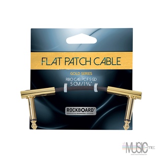 สายสัญญาณพ่วงเอฟเฟค RockBoard GOLD Series Flat Patch Cable