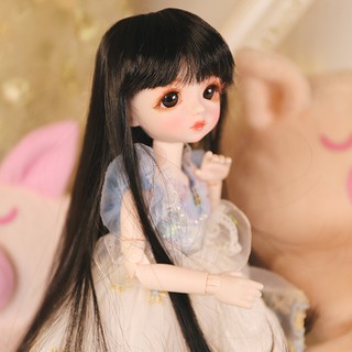 bjd ตุ๊กตานางแบบวิกผม สําหรับ 1/6 bjjd doll