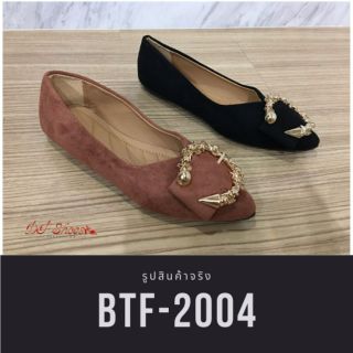 BTF-2004 รองเท้าคัชชูหัวแหลมส้นเตี้ย