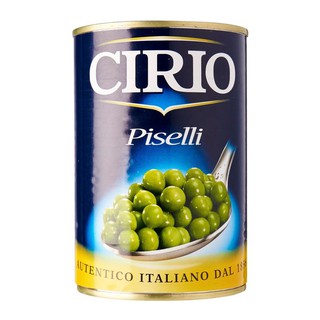 Cirio Peselli Green Peas 410g ชิริโอเปเซลีถั่วลันเตา 410 กรัม