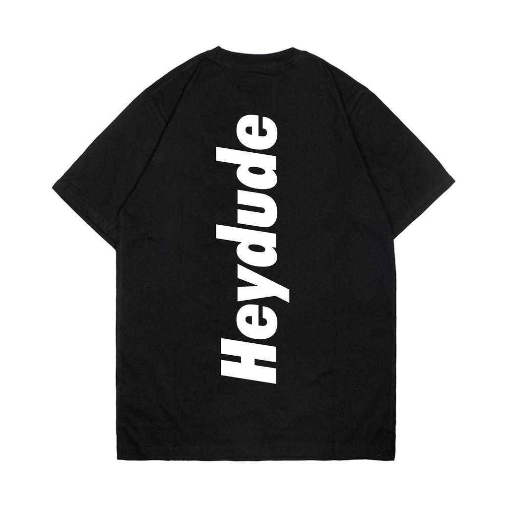 เสื้อยืด Ckmprnt Hey Dude Basic Black