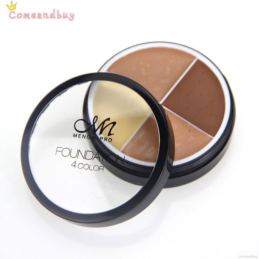 Comeandbuy Menow คอนซีลเลอร์เนื้อครีมกันน้ำติดทนนาน 4 สี