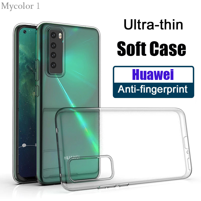 เคสใส ใช้สำหรับ Huawei Nova 10 9 8 7 SE 7i 5T 5 Pro 5i 4 4E 3 3i 2 2i 2E Mate 30 20 P40 P30 P20 4G 5