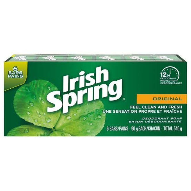สบู่หอมIrish Spring กลิ่นOriginal ก้อนละ59บาทเท่านั้น นำเข้าจากอเมริกา