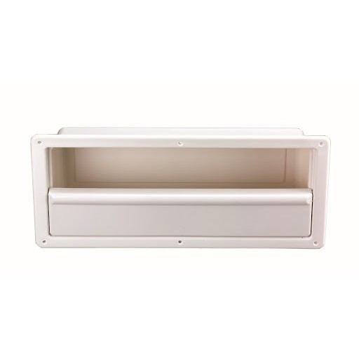 AAA 71053-WH ที่ยึดกระเป๋าด้านข้าง Coaming Box 540mm x 247mm OD