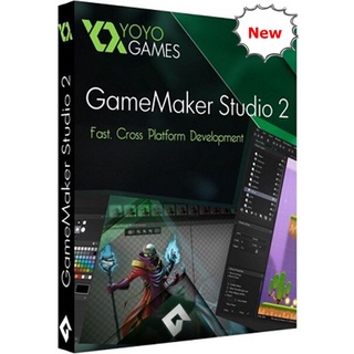 GameMaker Studio Ultimate 2.3.8.607 (x64)  ตัวเต็มถาวร โปรแกรมสร้างเกม ออกแบบเกม 2D / 3D   พร้อมวิธีติดตั้ง